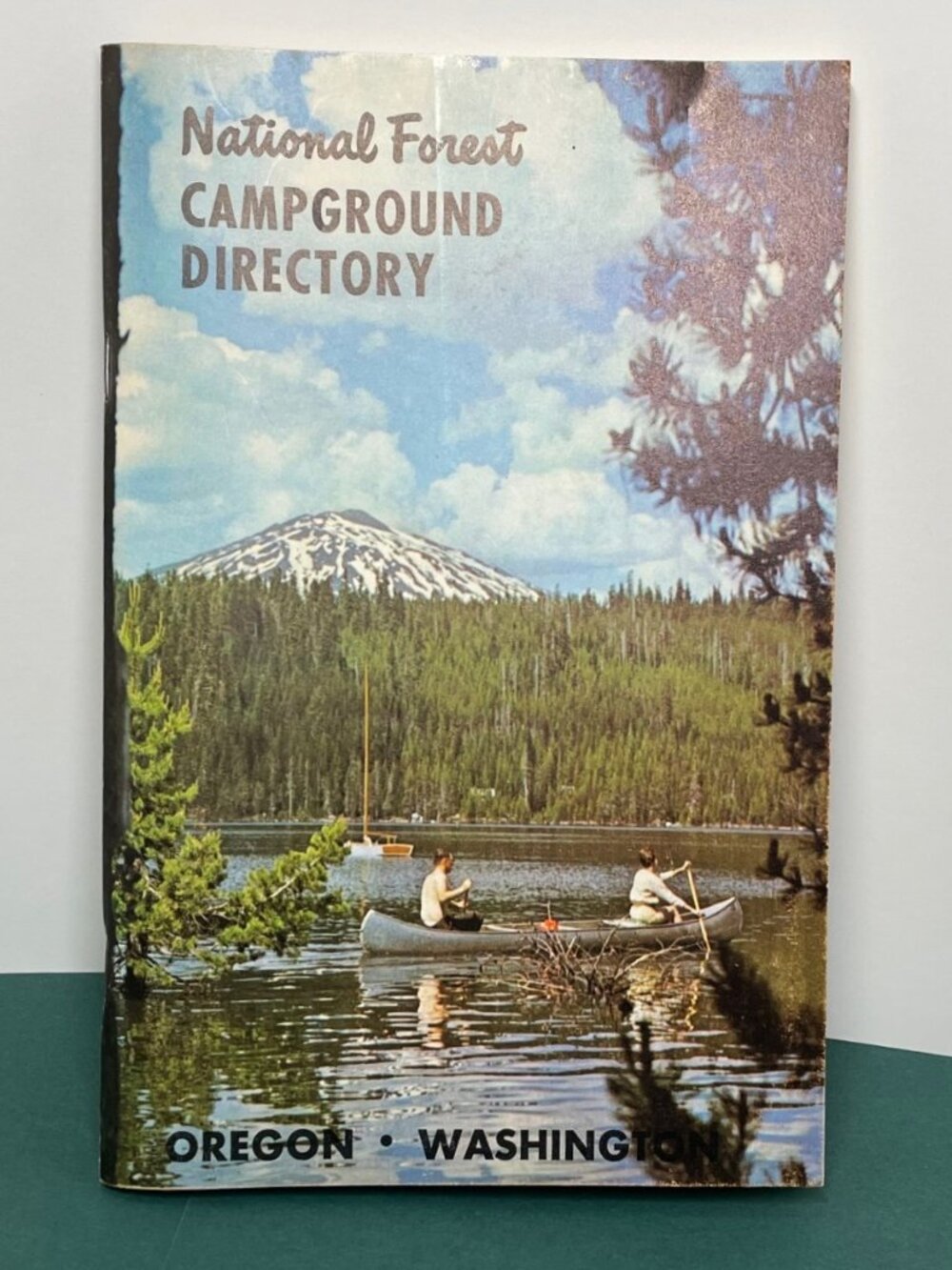 1968 National Forest Campground Directory Oregon & Washington Vintage